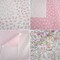 6pcs Craft Fabric Bundle 100% Cotton Quilting Fabric 18x22 Inches